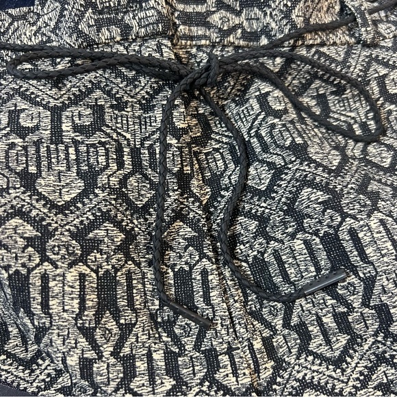 Scotch & Soda Maison Scotch Reveur de Jour Printed Pants in Black/Tan 1 S AC - Picture 2 of 12